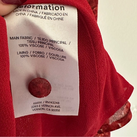 Reformation Lula mini dress  fall, 90s, minimalist, flowy, size 2 - Picture 12 of 15